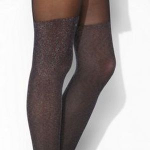 Urban Outfitters Faux Thigh High Tights